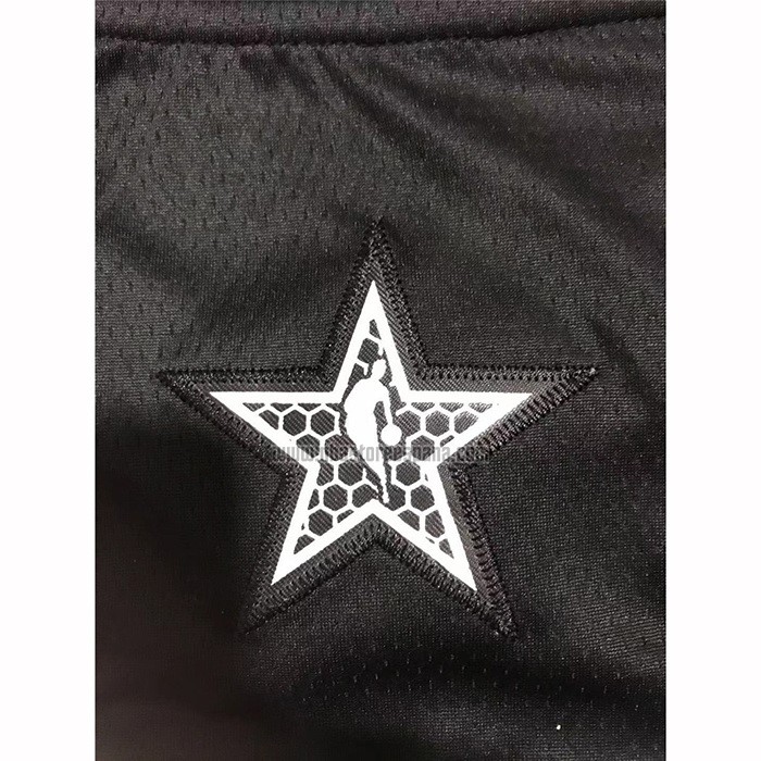 Camiseta All Star 2019 Miami Heat Dwyane Wade NO 3 Negro